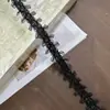 Adorno de Encaje Hueco Estilo Chanel de 2.5 cm Cinta de Organza Iridiscente Accesorios para Manualidades Accesorios para el Cabello Dobladillo de Falda de Cinta Accesorios para Ropa