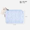 Estilo Coreano Ins Pequeno Fresco Pequeno Tamanho Porta-Moedas Bolsa de Armazenamento Chiffon Portátil Cuidados com a Pele Doce Bonito Bolsa de Cosméticos