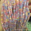 Suministrado Directamente por el Fabricante, Piedra Natural Optimizada Ágata Morganita Transparente como el Hielo Suelta, Cuentas Redondas, Artículos Populares de Venta Caliente, Accesorios para Joyería DIY, Productos Semi-Terminados