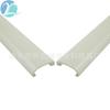 Canaleta de Fio Isolada Tampa de Slot de Plástico Tampa de Poeira Tira de Slot Perfil Extrudado ABS Painel Decorativo