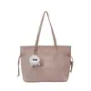 Bolso de hombro de gran capacidad estilo coreano, temperamento simple, para ir al trabajo, moda femenina, de alta gama, pequeño, fresco, versátil, bolso tote para debajo del brazo