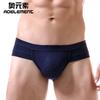Cueca masculina sexy Ao element cueca masculina com bolsa convexa em U modelagem de cintura baixa cabeça de shorts esportivos masculinos