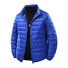 Popular Chaqueta Ligera de Plumas Transfronteriza para Hombre con Capucha Primavera, Otoño e Invierno Cuello Alto Chaqueta de Plumas para Hombre 50 Terciopelo Aliexpress
