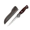 Cuchillo para deshuesar con cabeza de acero forjado tallada Cuchillo de cocina de acero inoxidable para cortar carne Cuchillo de cocina especial para carnicería Cerdo, Ganado y Ovejas