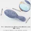 Peine de Bolsillo Antiestático para Alisar el Cabello con Airbag para Mujeres, Incrustado de Diamantes, Lujo Ligero, Mini Peine Portátil, Peine Masajeador Capilar para Uso en Casa