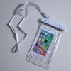 Bolsa à Prova d'Água para Celular de Parque Aquático com Cordão, Airbag, Capa à Prova d'Água para Celular para Natação e Rafting, Bolsa à Prova d'Água Selada Transparente