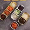 Plato para Condimentos de Acero Inoxidable 304, Plato Coreano para Kimchi, Salsa para Restaurante Occidental, Kétchup, Taza Pequeña para Salsa, Plato para Ajo y Chile