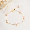 Pulsera de Perlas Ginky Stars para Niña de Lujo Ligero Diseño de Nicho Pulsera de Gama Alta Pulsera de Perla de Agua Dulce Zhuji
