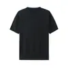 2026 Nuevo Estilo de Verano para Hombre Cuello Redondo Manga Corta Tejido de Punto Color Sólido Suéter Camiseta Estilo Perezoso Ropa de Punto para Hombre