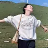 Sudadera redonda para mujer extremadamente elegante, fina para principios de otoño 2026, nueva moda popular, tendencia, top de invierno con forro polar sin capucha