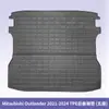 Adequado para Mitsubishi Outlander Phev 2021-2024 Direção do Lado Direito Tapetes de Chão para Carro 3D para Todas as Estações TPE