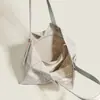 Bolso Geométrico Acolchado Nuevo 2025 para Mujer Bolso de Mano Esmerilado Gran Capacidad Bolso de Hombro Bolso Tote para Viajar para Mujer