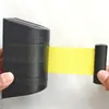 Cinta de seguridad retráctil de cabeza para montaje en pared, línea de un metro, mostrador de caja, ascensor, almacén, cinturón de seguridad de 2 metros, 5 metros, 10 metros, cinta de aislamiento para montaje en pared