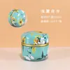 Latas de Té Hoja de Lata Selladas para el Hogar Cajas de Empaque de Té para Viajes de Negocios Equipaje de Mano Estilo Japonés Té Perfumado Latas Pequeñas Redondas