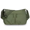 Bolso Cruzado Casual con Múltiples Bolsillos para Hombres y Mujeres Bolso de Hombro Único de Gran Capacidad Bolso Deportivo Resistente al Agua Bolso Cruzado de Tela para Mujeres