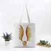 Bolsa Tote de Lona Harry Potter Brinde Publicitário Moda Popular na Internet Proteção Ambiental Amazon Novo Item Bolsa de Lona