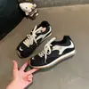 Aumento de altura interior 6CM Otoño 2026 Nuevo Zapatos de Plataforma Casual Versátil con Cordones Punta Redonda Piel Genuina Zapatos de Entrenamiento Alemanes para Mujer
