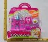 Juguetes para niños vajilla utensilios de cocina casa de juegos mini modelo de comida de simulación juguete tablero portátil 33.5X33x6CM