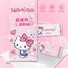 Papel higiénico húmedo Sanrio portátil toallita femenina para el baño para limpiar el trasero imprescindible llevar mini toallitas esterilización autorización genuina