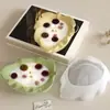 Molde de Silicona para Bandeja de Hojas de Amapola de Venta Caliente Transfronteriza, Molde para Taza de Vela de Yeso para Aromaterapia DIY