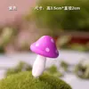 Decoraciones para Bonsái Adornos Pequeños Paisaje Micro Paisajismo Lindo Hongo de Madera Material de Musgo Suministros de Jardinería Paisajismo Suculento
