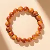 Pulseira de Rosário Clássica de Tuia Material Antigo Sândalo Madeira Casal Masculino e Feminino Círculo Único Pulseira Brinquedo Coleção Arte em Madeira