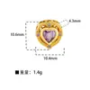 Colgante de cobre microincrustado cuentas de aceite de oro antiguo cuentas de transferencia diy con cuentas accesorios huecos fábrica de cuentas al por mayor