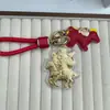 Ouro Puro 999, Fique Rico Imediatamente, Chaveiro de Ouro Deus da Riqueza, Pingente de Bolsa Cavalo do Zodíaco Cartoon, Presente de Ano Novo