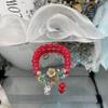 Pulsera de estilo chino de otoño limitada historia de flores alto valor de color cambio de color pulsera femenina menos pulsera de bosque joyería de esmalte coloreado al por mayor