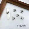 Estilo Ano Novo Sucesso Instantâneo Nail Art Zircônia Diamante Zodíaco Vermelho Pônei Cavalo de Madeira Fofo Pequeno Nail Art Usável Diamante