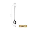 Talheres de aço inoxidável 1010, faca especial para bife, garfo e colher, sobremesa ocidental, café, doméstico, colher de comer para crianças, japonês e coreano
