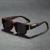 Novos Óculos de Sol Quadrados Retrô Europeus Americanos Unissex Proteção UV Ins Estilo de Rua Óculos de Sol Várias Cores Disponíveis