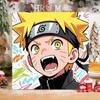 Sasuke Naruto Pintura a Óleo Digital DIY Pintado à Mão Colorir Desenho Animado Anime Acrílico Pintura a Óleo Pintura Decorativa Artesanato Periférico