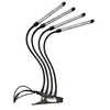 Luz LED para Crecimiento de Plantas USB Transfronteriza con Temporizador, Espectro Completo para Suculentas, Flores y Plántulas de Hierbas