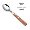 Conjunto de três peças de faca, garfo e colher para comida ocidental com cabo de madeira, aço inoxidável 304, estilo ins, talheres, conjunto de faca e garfo para bife doméstico