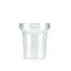 Taza para mousse, recipiente de alta transparencia con tapa, caja para postres, taza para yogurt frío tipo griego, frasco para arroz con leche, botella para pastel