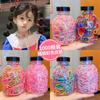 Diadema para Bebé Niña Alta Elasticidad Gomas Pequeñas para Niñas Banda para el Cabello de Niña Pequeña Joyería Cuerda para el Cabello Accesorios para el Cabello en Lata Venta al por Mayor