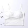 Seda de Hielo Sin Costuras Hermoso Espalda Envolvente Sujetador Transpirable Camisola Básica Top de Tubo Transpirable Seda de Hielo Invisible a la Moda y Más Fácil de Combinar