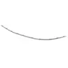 2468850421 2468850422 Es Adecuado para Tira de Moldura Cromada del Parachoques Delantero de Mercedes-Benz W246 Clase B..