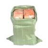 Venta al por mayor de fábrica bolsa tejida plástico verde saco tejido venta al por mayor grande ExPRESS Logística bolsa de embalaje bolsa piel de serpiente