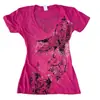 Moda Y2K transfronteriza al por mayor para mujer, nuevos tops estampados, tops de tubo, camisetas retro ajustadas góticas sexy europeas y americanas, ins