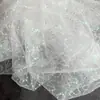 Albaricoque Rojo y Blanco Oro Claro Rosa Negro Gypsophila Velo de Novia Tela de Lentejuelas Vestido de Novia Tela de Malla Suave