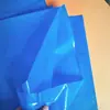 Fabricante Atacado Saco PE Azul Saco Plano Transparente Azul Antiestático Boca Plana À Prova de Poeira Saco Plano Saco de Plástico Azul
