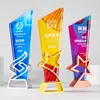 Troféus de Metal Personalizados para Funcionários Destaques, Basquete, Futebol, Música, Reuniões Anuais Criativas, Troféus de Cristal, de Alto Padrão e Elegantes