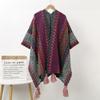 Nuevo Chal Étnico de Verano para Mujer, Adecuado para Viajar por Sichuan y Xizang, Capa Larga Vintage y Bufanda