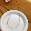 Joyería de Acero de Titanio Dongguan Transfronteriza Joyería de Acero Inoxidable No se Desvanece Collar Cuadrado de Zirconia para Mujer Joyería Venta Caliente Al por Mayor