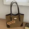 Bolso Tote Grande de Alta Gama Retro Transfronterizo 2025 Nuevo Versátil para Viajes de Negocios Bolso de Hombro para Mujer Bolso de Mano