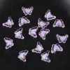 15mm Mariposa Colorido Acrílico diy Joyería Hecho a Mano Pulsera Trenzada de Perlas Cadena para Teléfono Móvil Bolso Perlas Sueltas