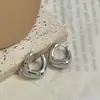 Brincos Geométricos Tridimensionais da Moda, Requintados, Simples, Versáteis, de Luxo Leve, de Alta Qualidade, com Personalidade Única e Design de Nicho