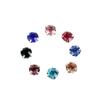 Taladro de garra al por mayor, precio de fábrica, 12-50 # AAA, taladro de costura manual de vidrio, diamantes de imitación para coser a mano, accesorios para vestidos de novia DIY